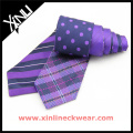 Cravates jacquard 100% soie étiquette privée hommes Cravates tissées
